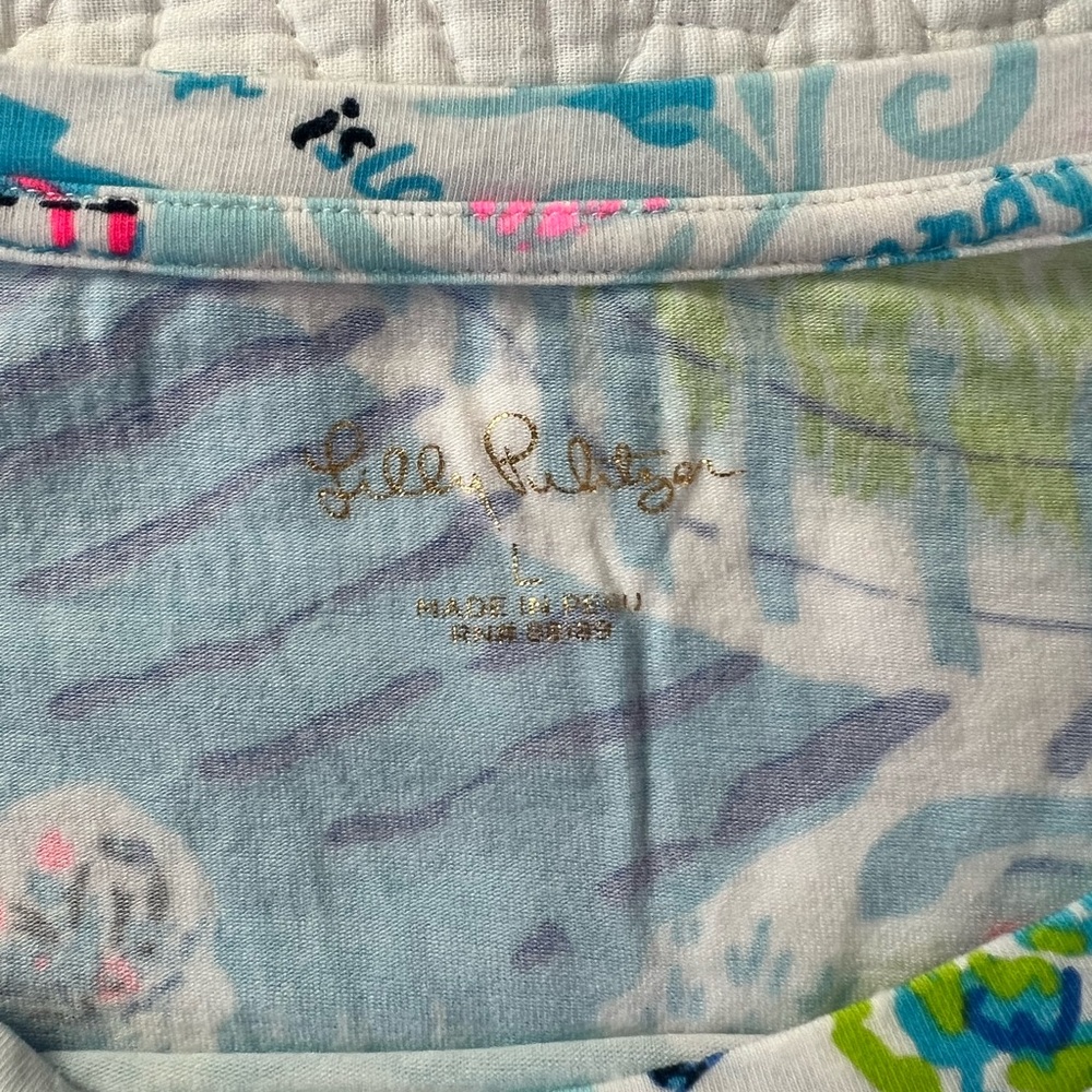Lilly Pulitzer Finn Top in Rare Nantucket Print - Picture 6 of 14